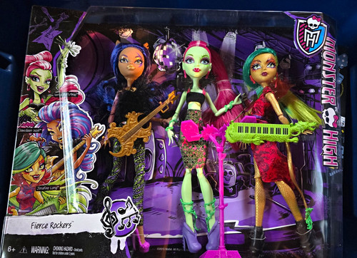 Monster high fierce rockers - monster,